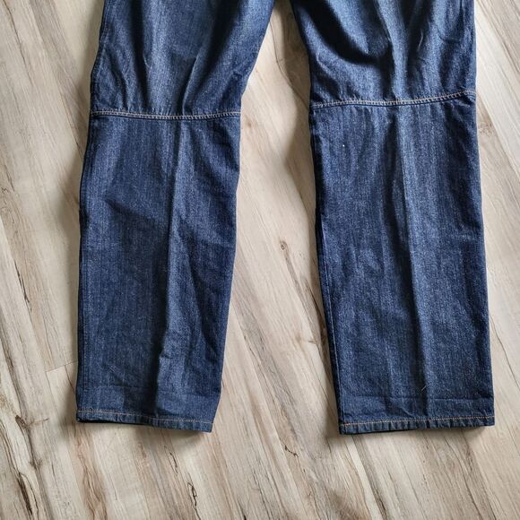 Vtg Marithe Francois Girbaud Jeans 42 Dark Baggy African Cut Pockets - Picture 8 of 15